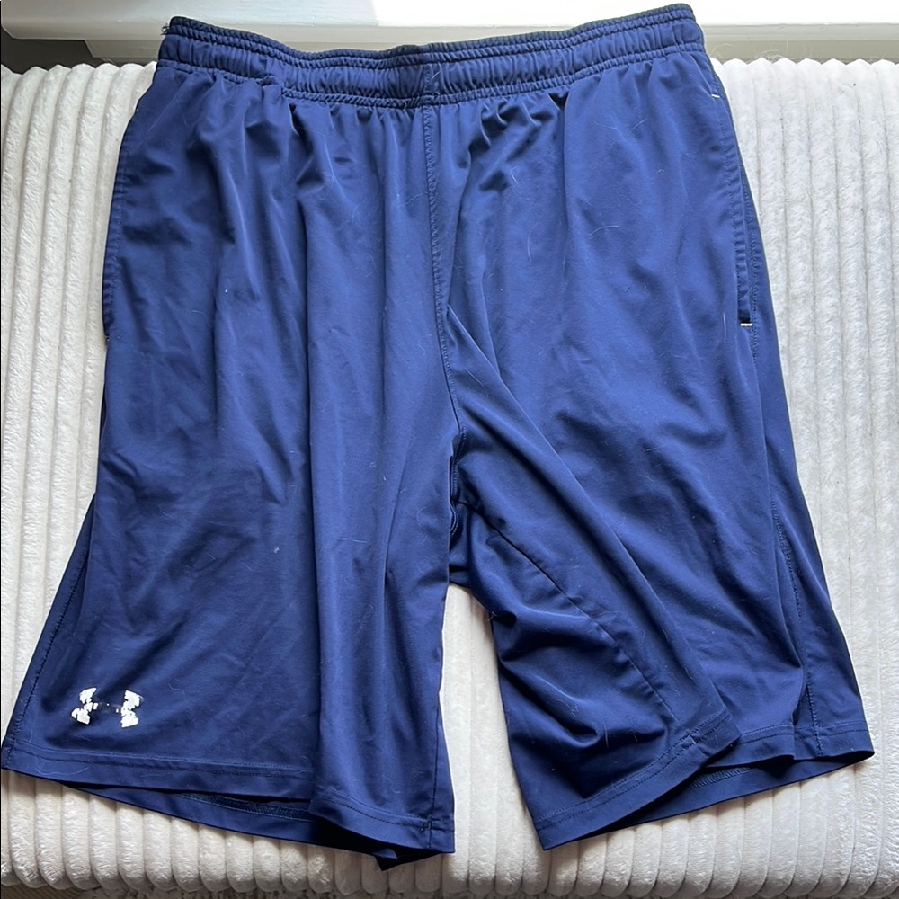 Under Armour Women's Blue Basketball Shorts